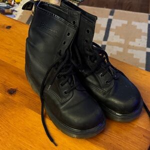 Dr. Martens Vintage MIE Black Leather Boots